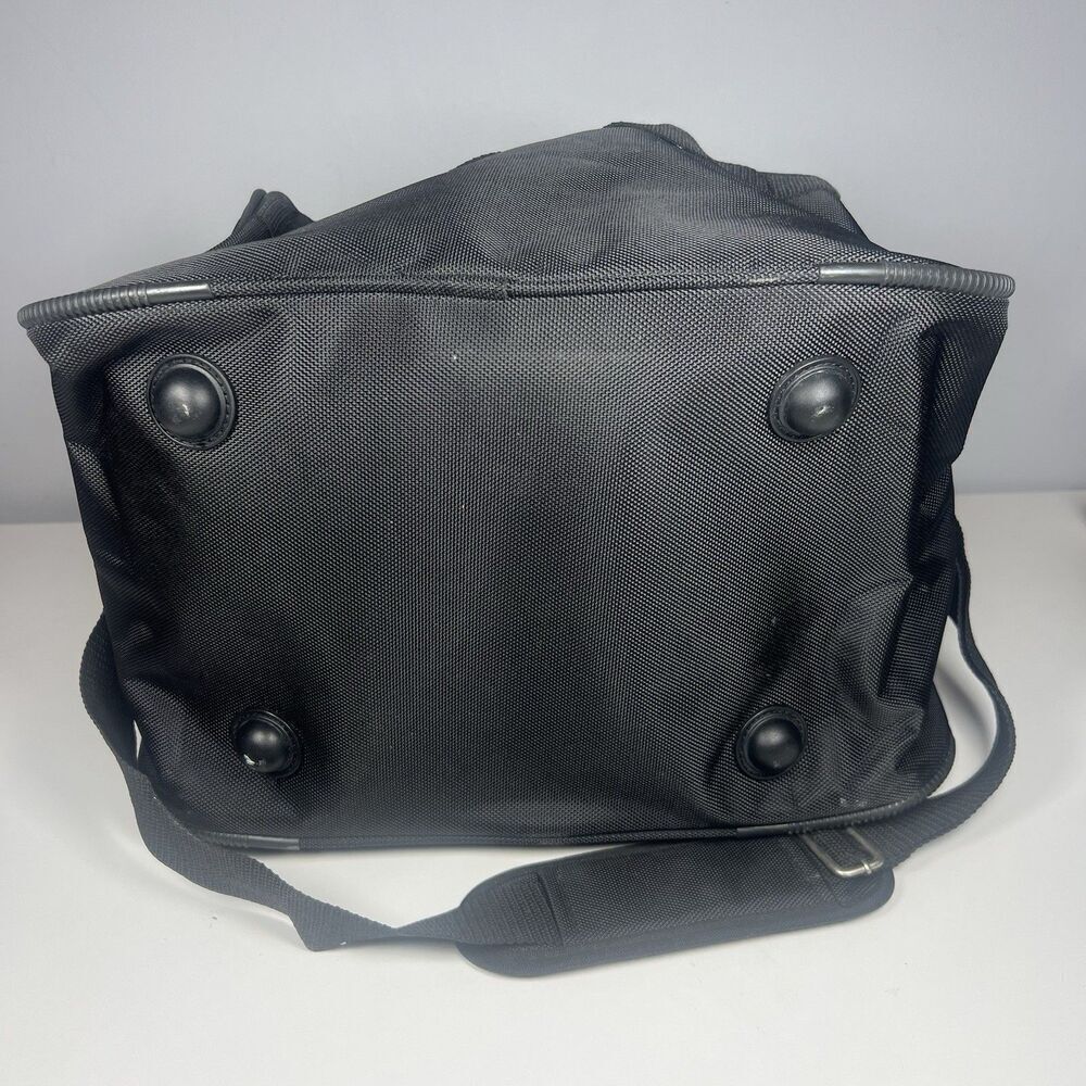 Bob Mackie Black Carry On Bag Vintage New With Tags - Picture 7 of 11